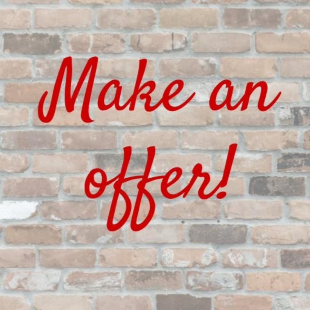 All reasonable offers considered!!